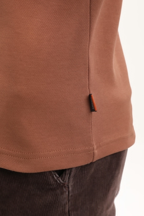 Gabbiano oranje heren t-shirt | Kleurstaal