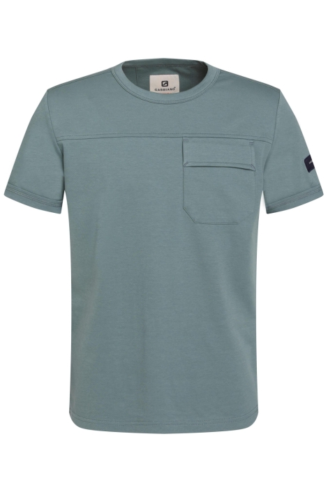 Gabbiano blauwe heren t-shirt | Vooraanzicht