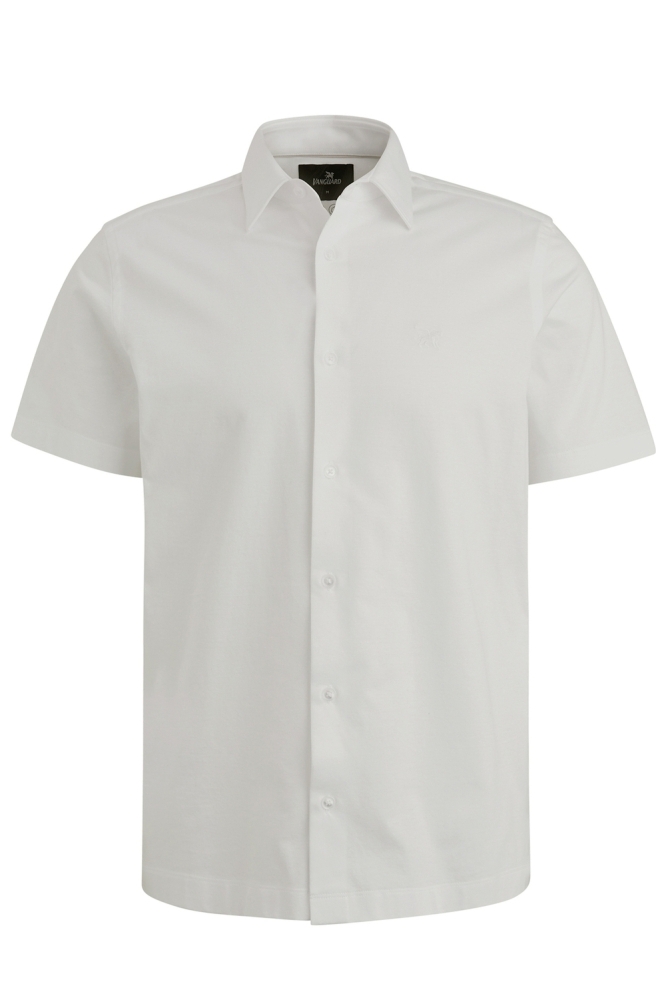 Vanguard witte heren overhemd | Vooraanzicht