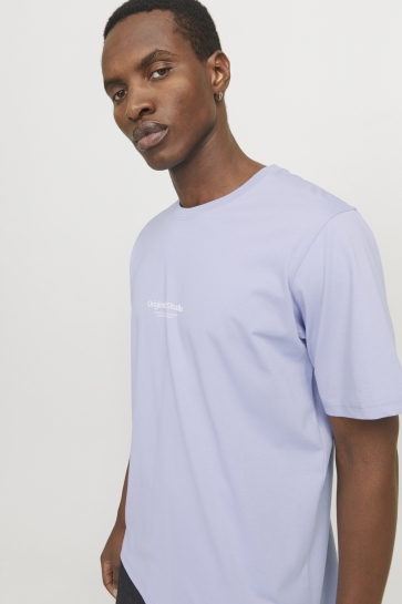 Jack & Jones jorvesterbro tee ss crew neck noos Paars