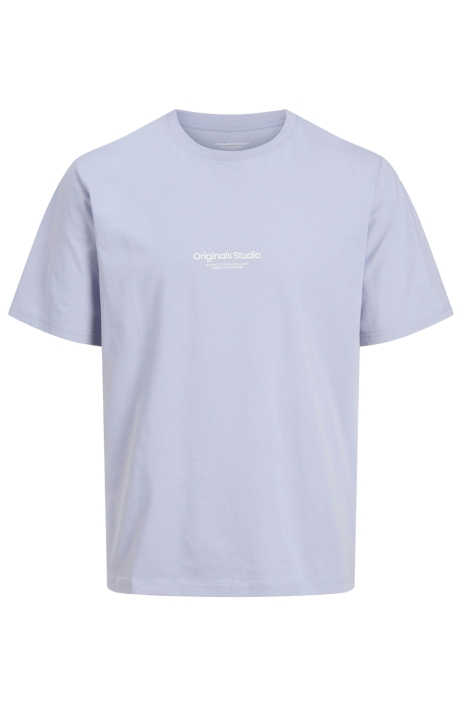 Jack & Jones paarse heren t-shirt | Vooraanzicht