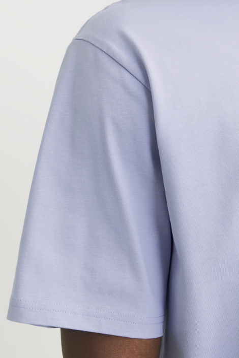 Jack & Jones paarse heren t-shirt | Close up