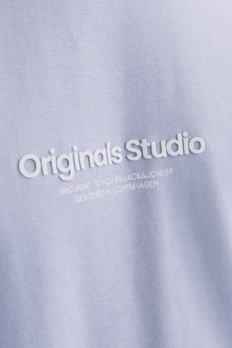 Jack & Jones paarse heren t-shirt | Unique Selling Point