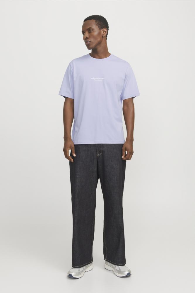 Jack & Jones paarse heren t-shirt | Model