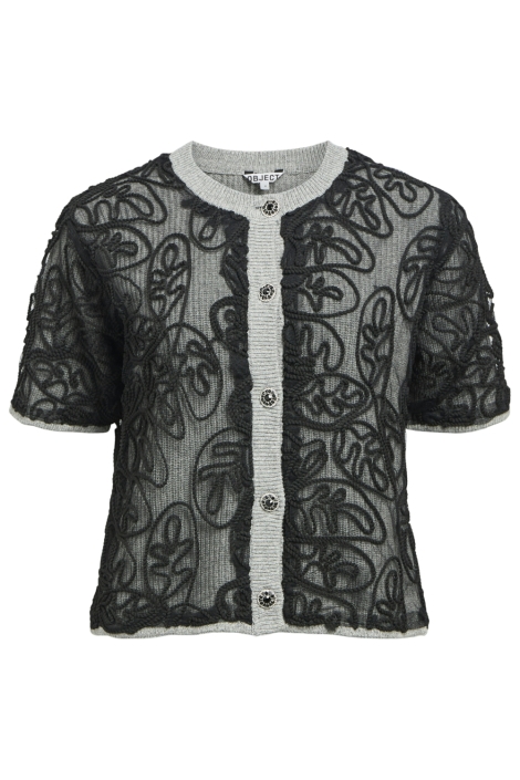 Object grijze dames vest | Vooraanzicht