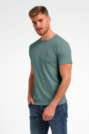 Gabbiano PREMIUM T SHIRT MET STRETCH 152713 S Teal Blue