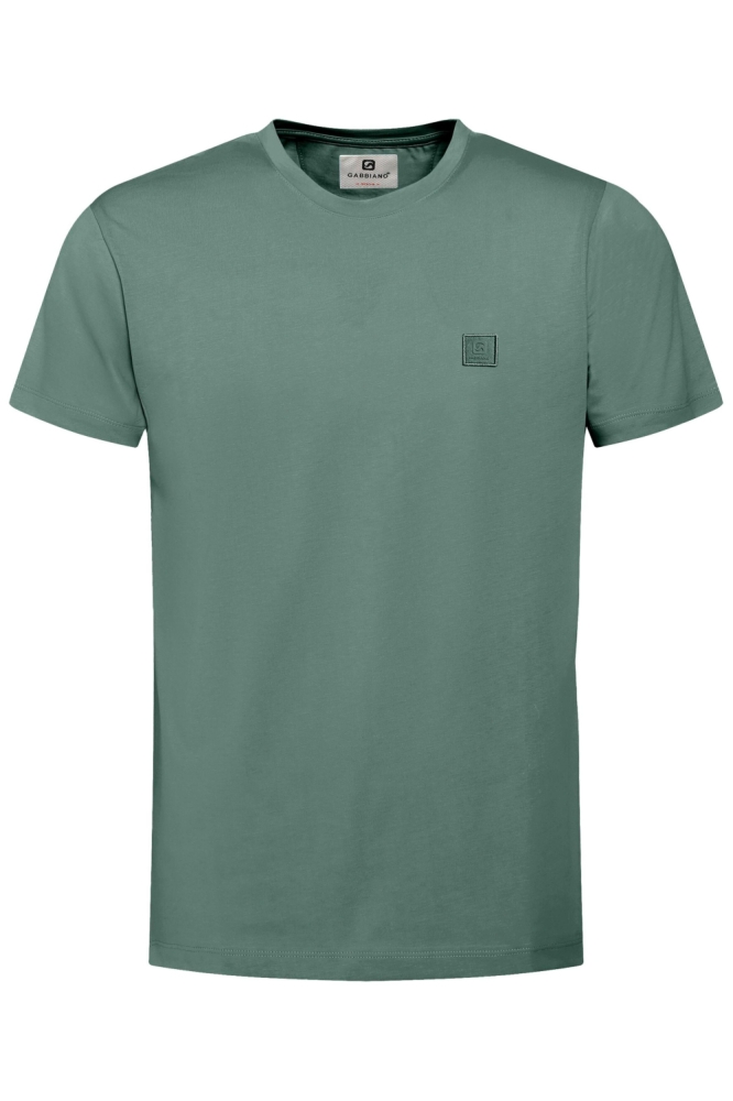 Gabbiano blauwe heren t-shirt | Vooraanzicht