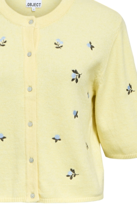 Object gele dames vest | Close up