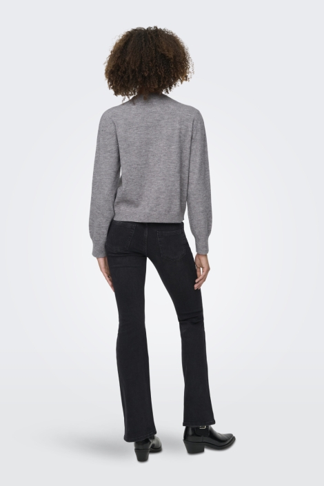 Only grijze dames vest | Model