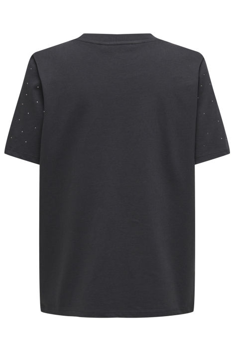 Only grijze dames t-shirt | Achteraanzicht