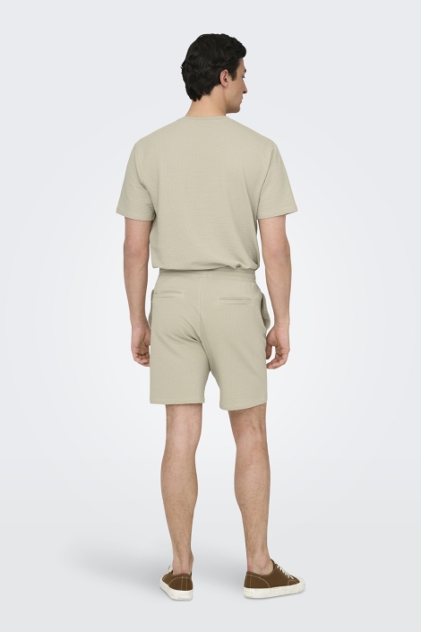 Only & Sons beige heren t-shirt | Model