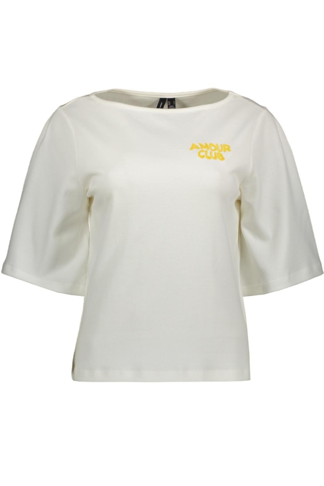 Vero Moda witte dames t-shirt | Vooraanzicht