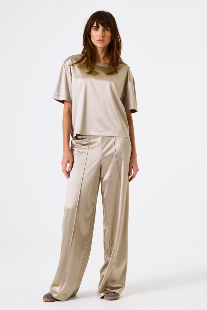 Garcia zilveren dames t-shirt | Model