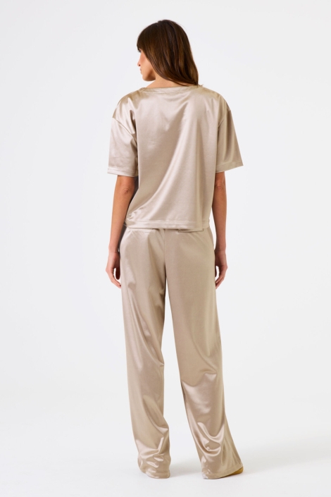 Garcia zilveren dames t-shirt | Model