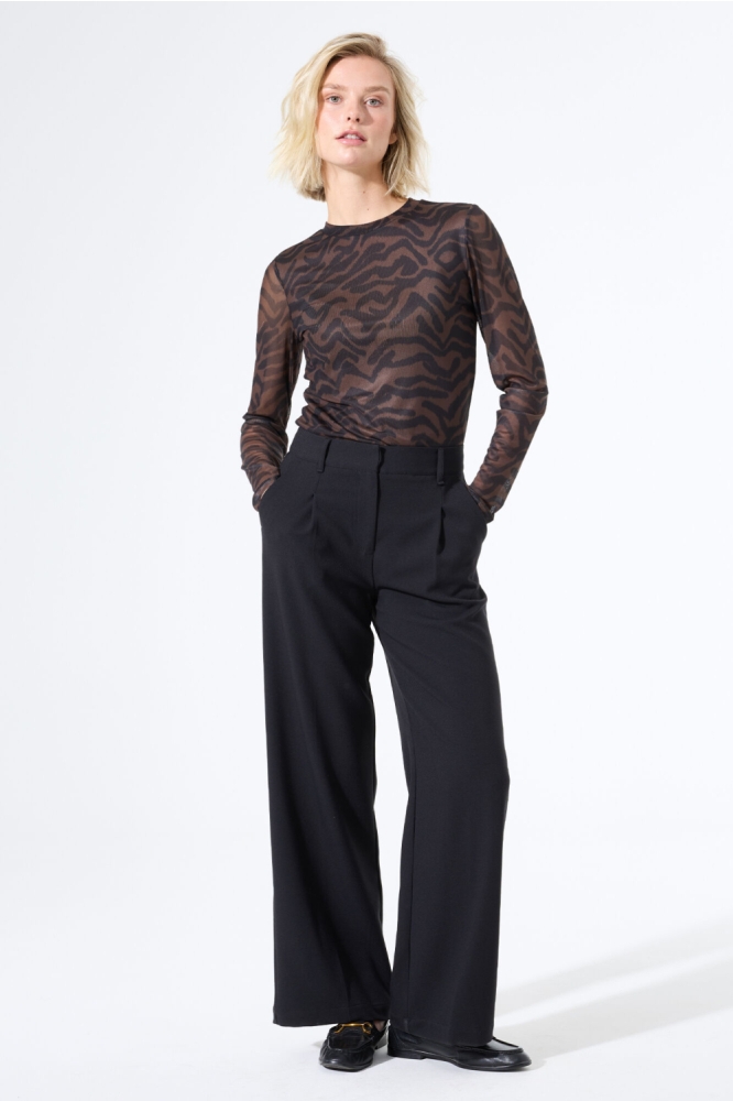 Garcia zwarte dames t-shirt | Model