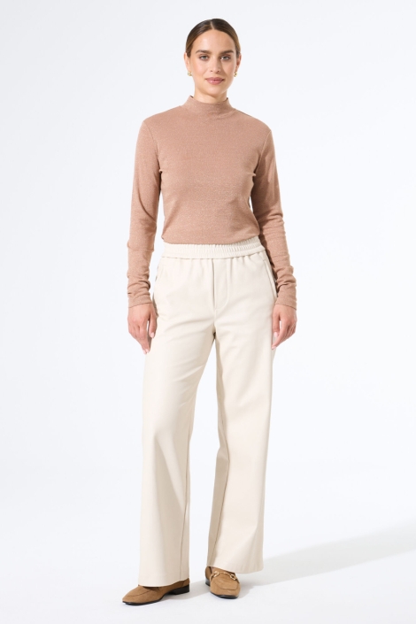 Garcia roze dames t-shirt | Model