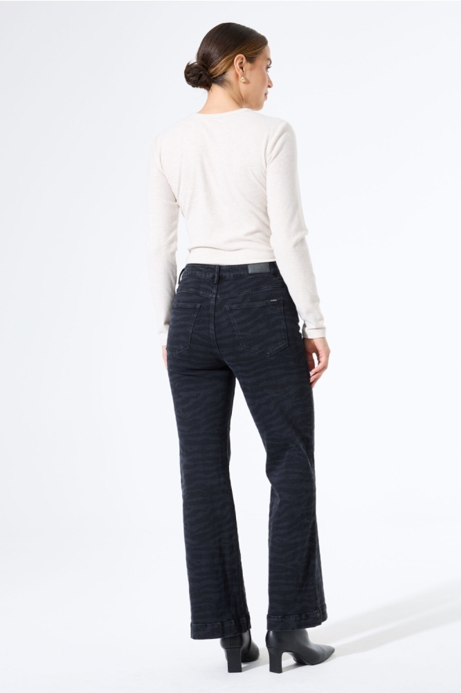 Garcia beige dames t-shirt | Model