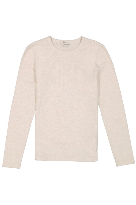 Garcia beige dames t-shirt | Vooraanzicht