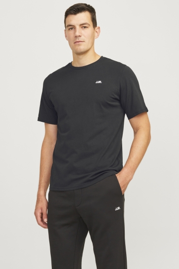 JJ Rebel T-shirt JREBREBEL LOGO TEE SS CREW NECK NOO 12263850 Black