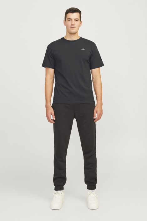 JJ Rebel zwarte heren t-shirt | Model