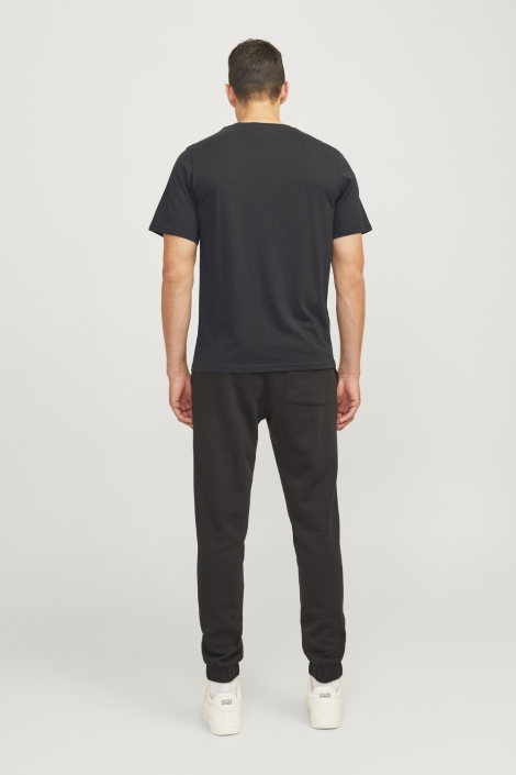 JJ Rebel zwarte heren t-shirt | Model