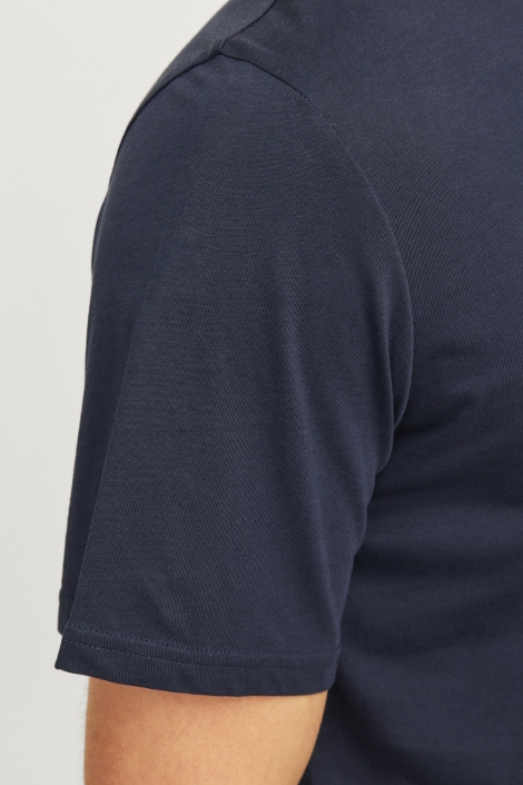 JJ Rebel blauwe heren t-shirt | Kleurstaal