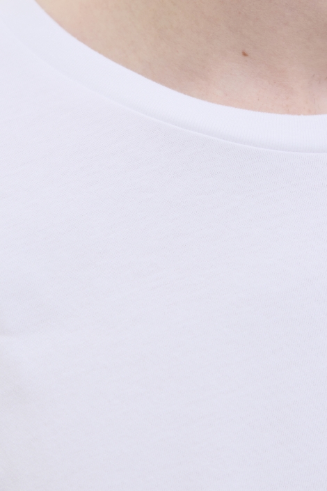 JJ Rebel witte heren t-shirt | Kleurstaal