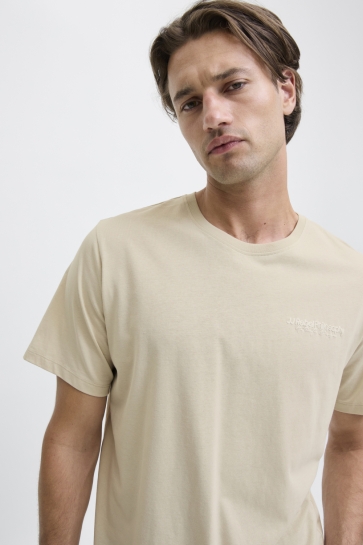 JJ Rebel JREBZACK TEE SS CREW NECK SN 12279441 MOONBEAM