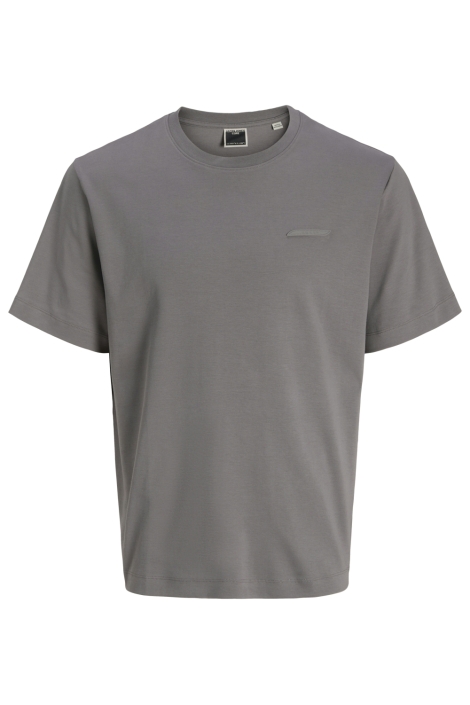 Jack & Jones grijze heren t-shirt | Vooraanzicht