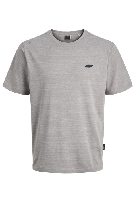 Jack & Jones grijze heren t-shirt | Vooraanzicht