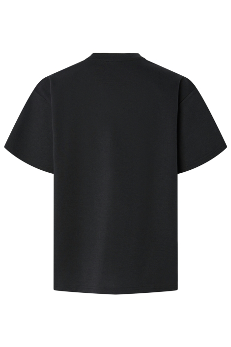 Pieces zwarte dames t-shirt | Achteraanzicht