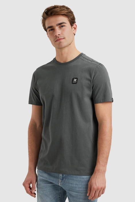 Vanguard blauwe heren t-shirt | Model vooraanzicht