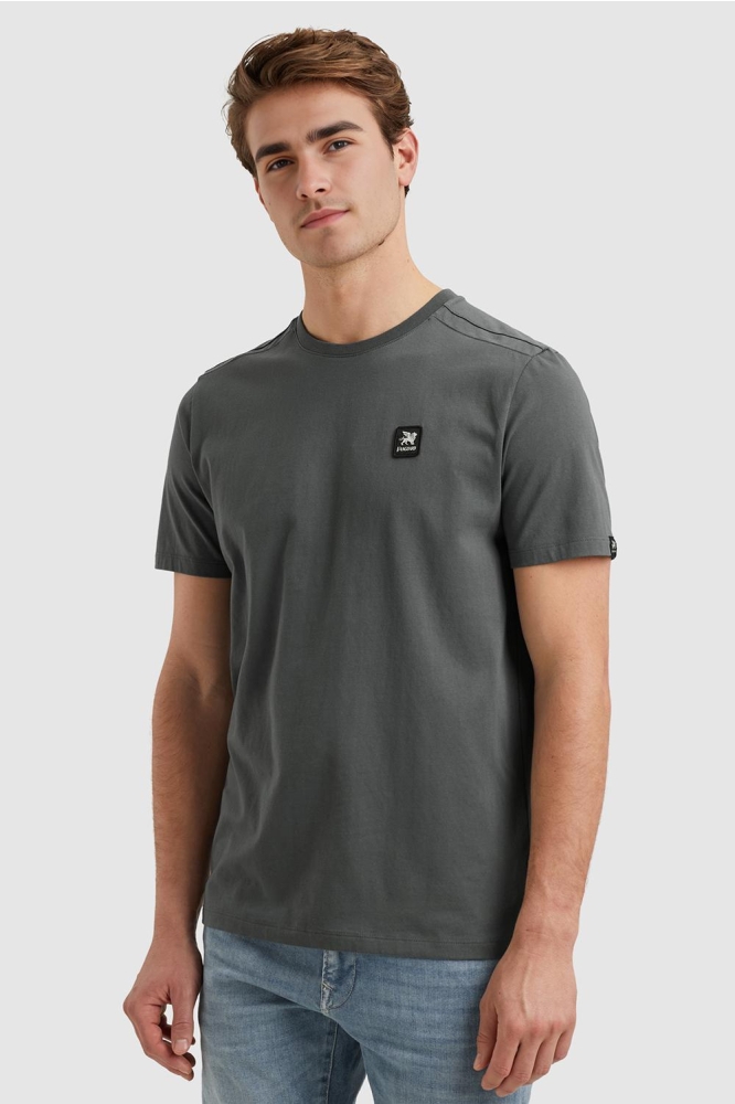Vanguard blauwe heren t-shirt | Model vooraanzicht