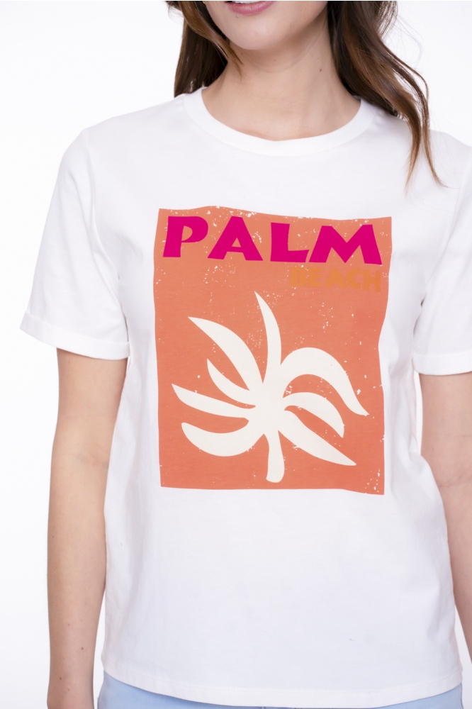 Geisha witte dames t-shirt | Close up