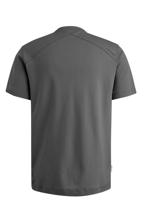 Cast Iron grijze heren t-shirt | Achteraanzicht