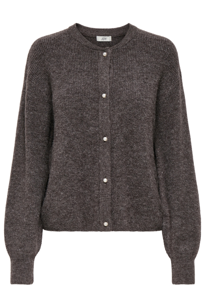 Jacqueline de Yong bruine dames vest | Vooraanzicht