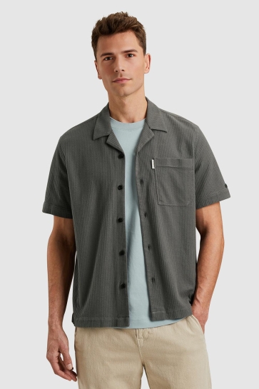 Cast Iron Overhemd OVERHEMD VAN JERSEY CSIS2504275 9133