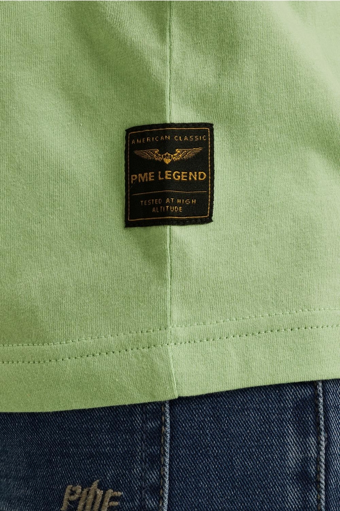 PME legend groene heren t-shirt | Kleurstaal