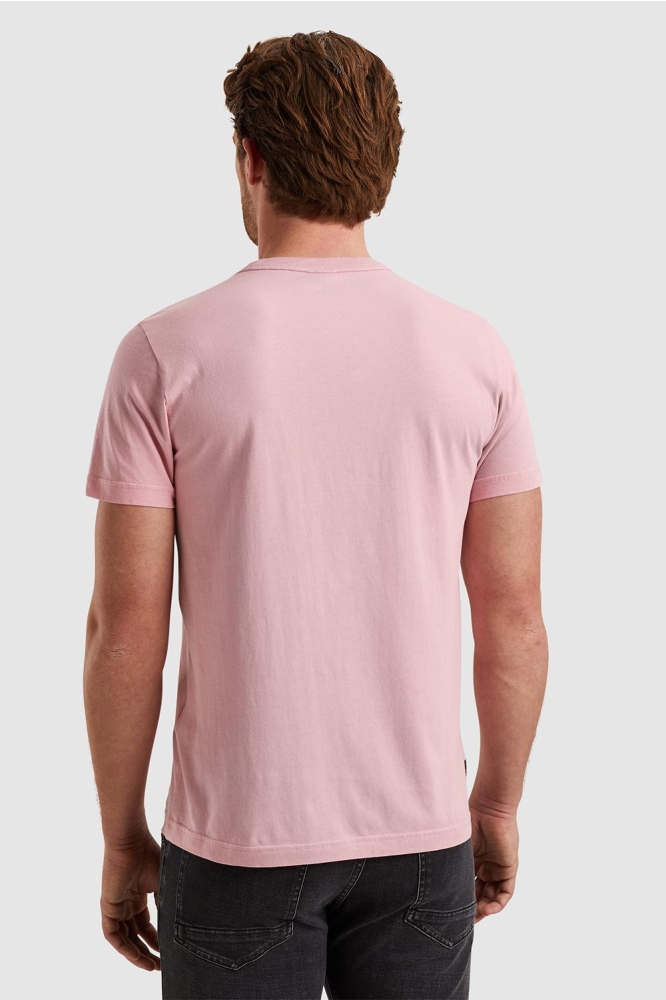 PME legend roze heren t-shirt | Model achteraanzicht