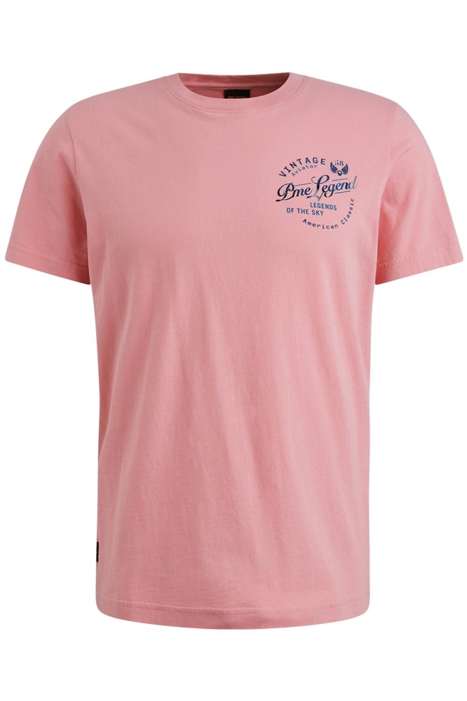 PME legend roze heren t-shirt | Vooraanzicht