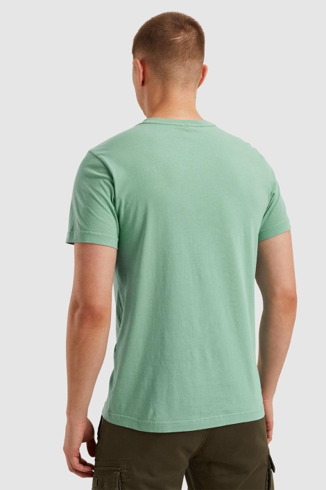 PME legend groene heren t-shirt | Model achteraanzicht