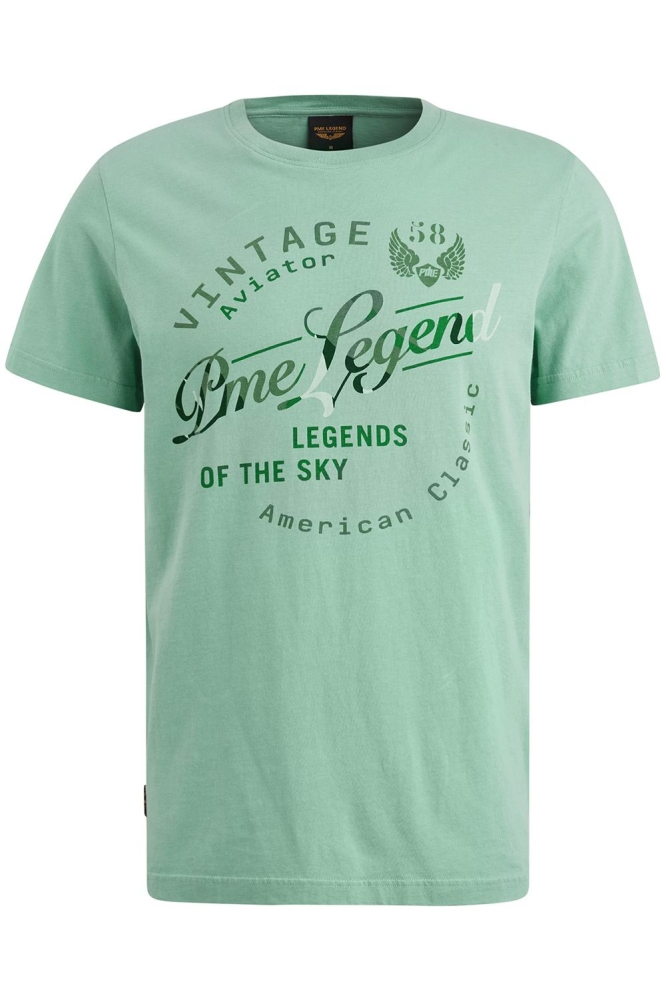 PME legend groene heren t-shirt | Vooraanzicht
