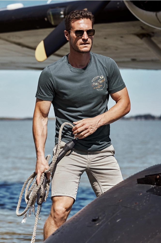 PME legend groene heren t-shirt | Unique Selling Point