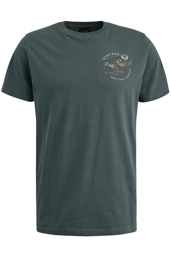 PME legend groene heren t-shirt | Vooraanzicht