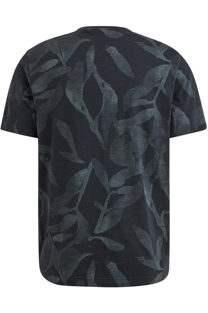 PME legend blauwe heren t-shirt | Achteraanzicht