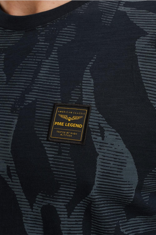 PME legend blauwe heren t-shirt | Kleurstaal