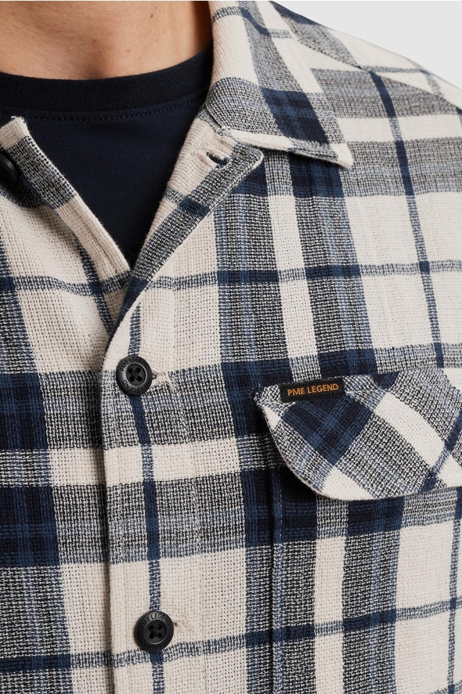 PME legend blauwe heren overhemd | Unique Selling Point