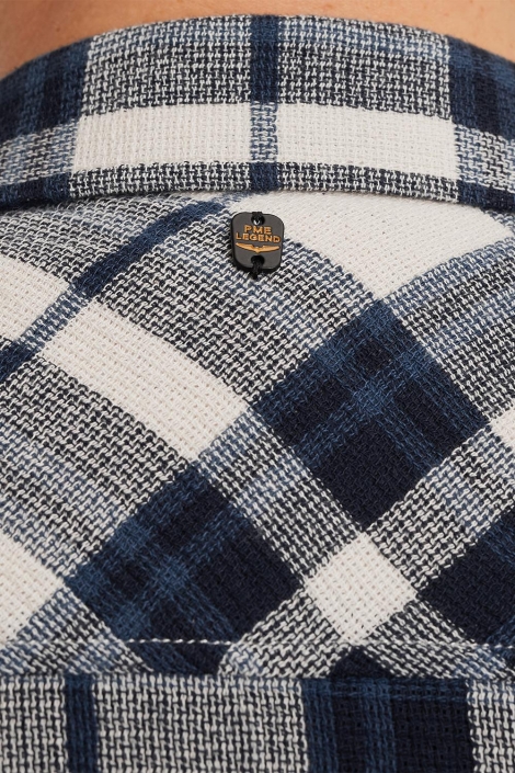 PME legend blauwe heren overhemd | Kleurstaal