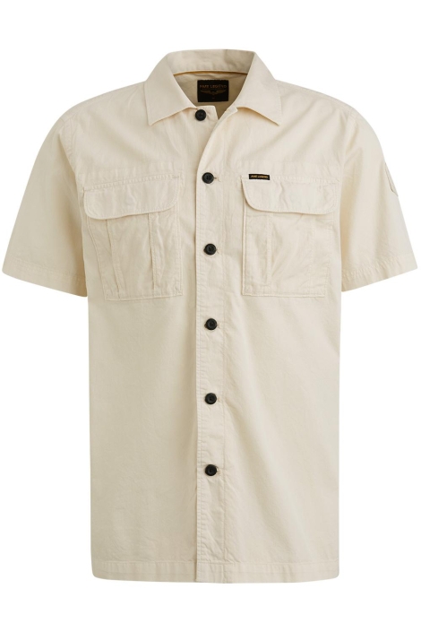 PME legend beige heren overhemd | Vooraanzicht