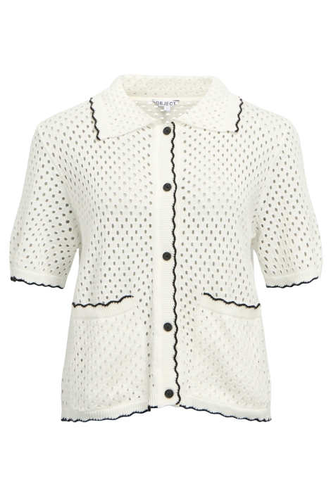 Object witte dames vest | Vooraanzicht